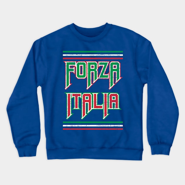 Forza Italia Soccer Crewneck Sweatshirt by Ruffeli